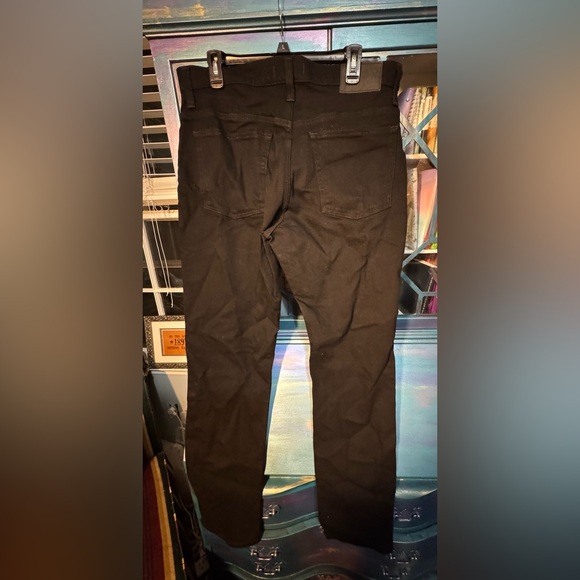 Madewell Men's Athletic Slim Black Jeans - 34x32 - Picture 3 of 5